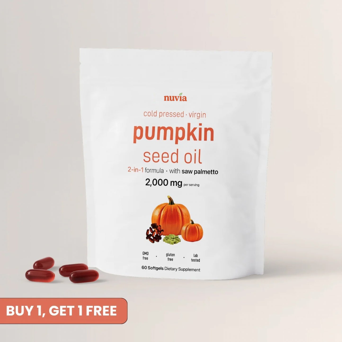 Pumpkin Seed Oil Softgels